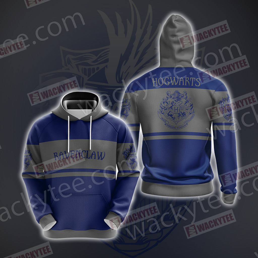Harry Potter - Ravenclaw House Wacky New Style Unisex 3D Hoodie
