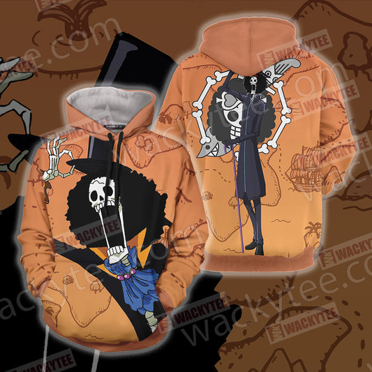 One Piece Soul King Brook 3D Hoodie