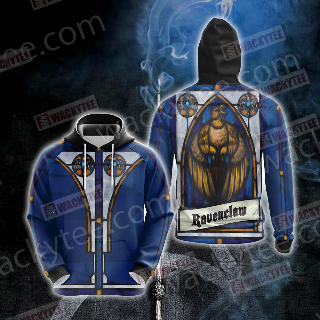 Harry Potter Hogwarts Ravenclaw House New Collection Unisex 3D Hoodie