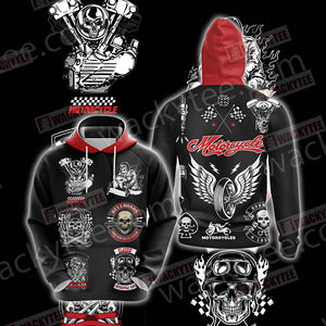 Motorcycle 3D Hoodie