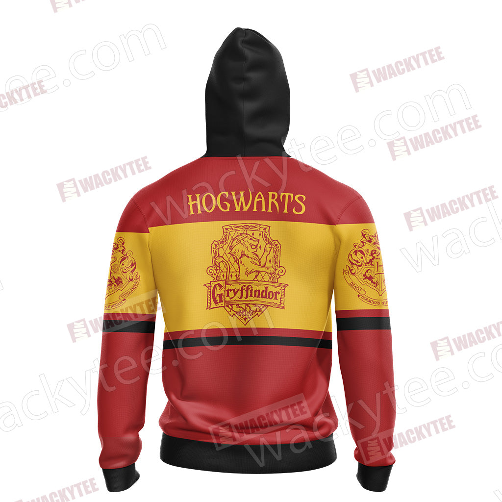 Harry Potter - Gryffindor House Wacky New Style Unisex 3D Hoodie
