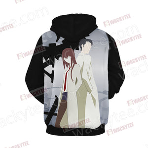 Steins;Gate - Okabe & Kurisu Unisex 3D Hoodie