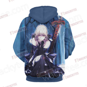 Fate/Stay Night Saber Alter 3D Hoodie