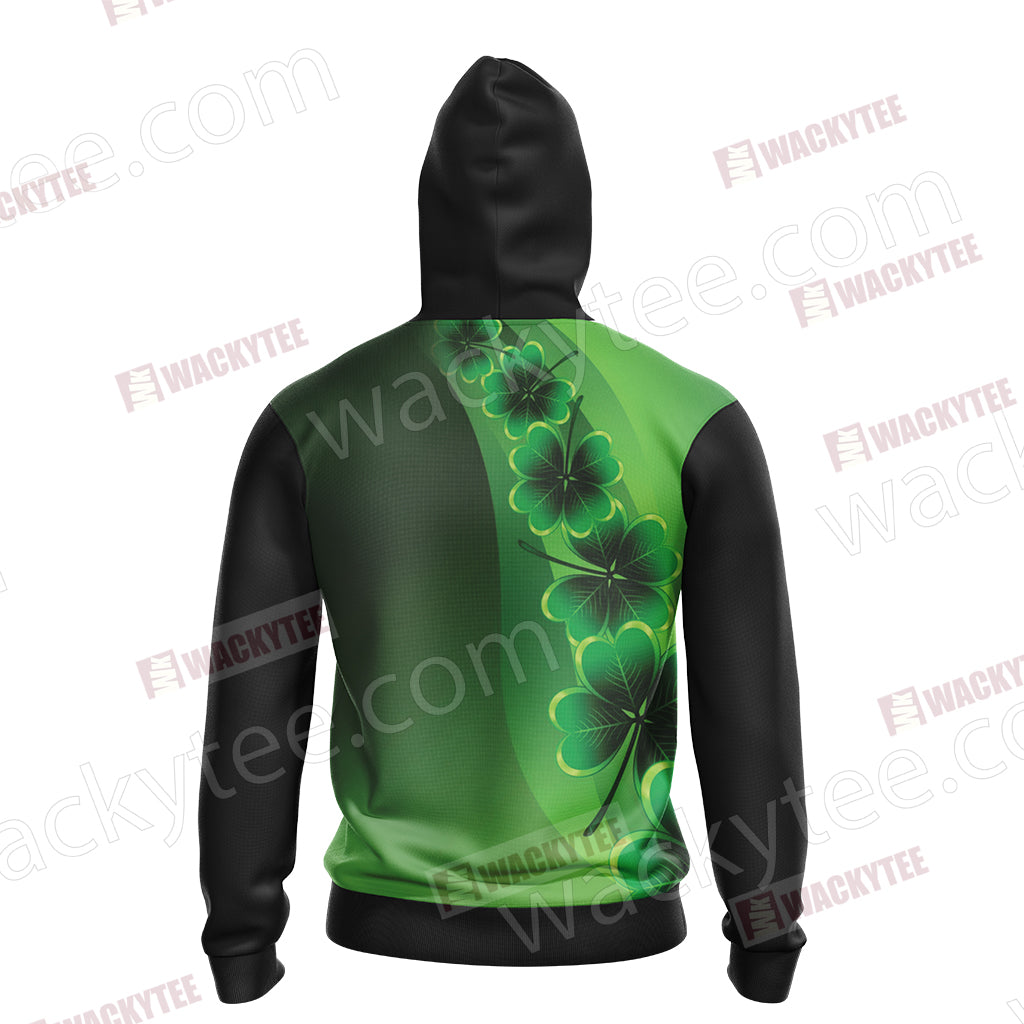 Unicorn Happy Saint Patrick's Day 3D Hoodie