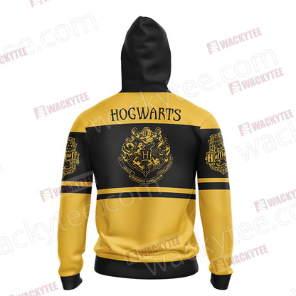Harry Potter - Hufflepuff House Wacky New Style Unisex 3D Hoodie