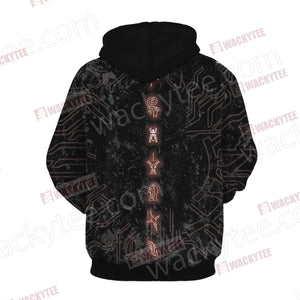 Yu Gi Oh! 5DS - Mark of the Shadows Unisex  3D Hoodie