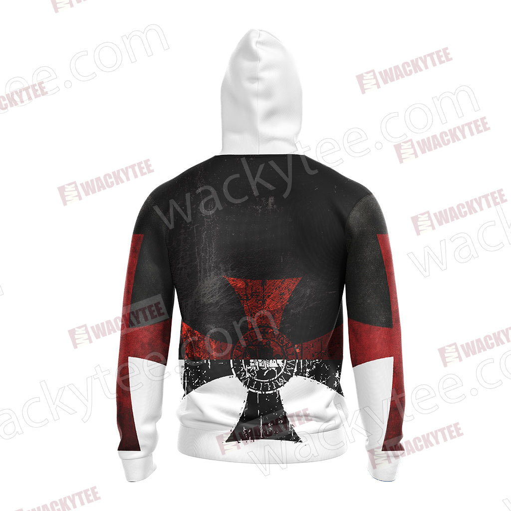 Christian - Knights Templar- Templi Sigilvm Militvm Unisex 3D Hoodie
