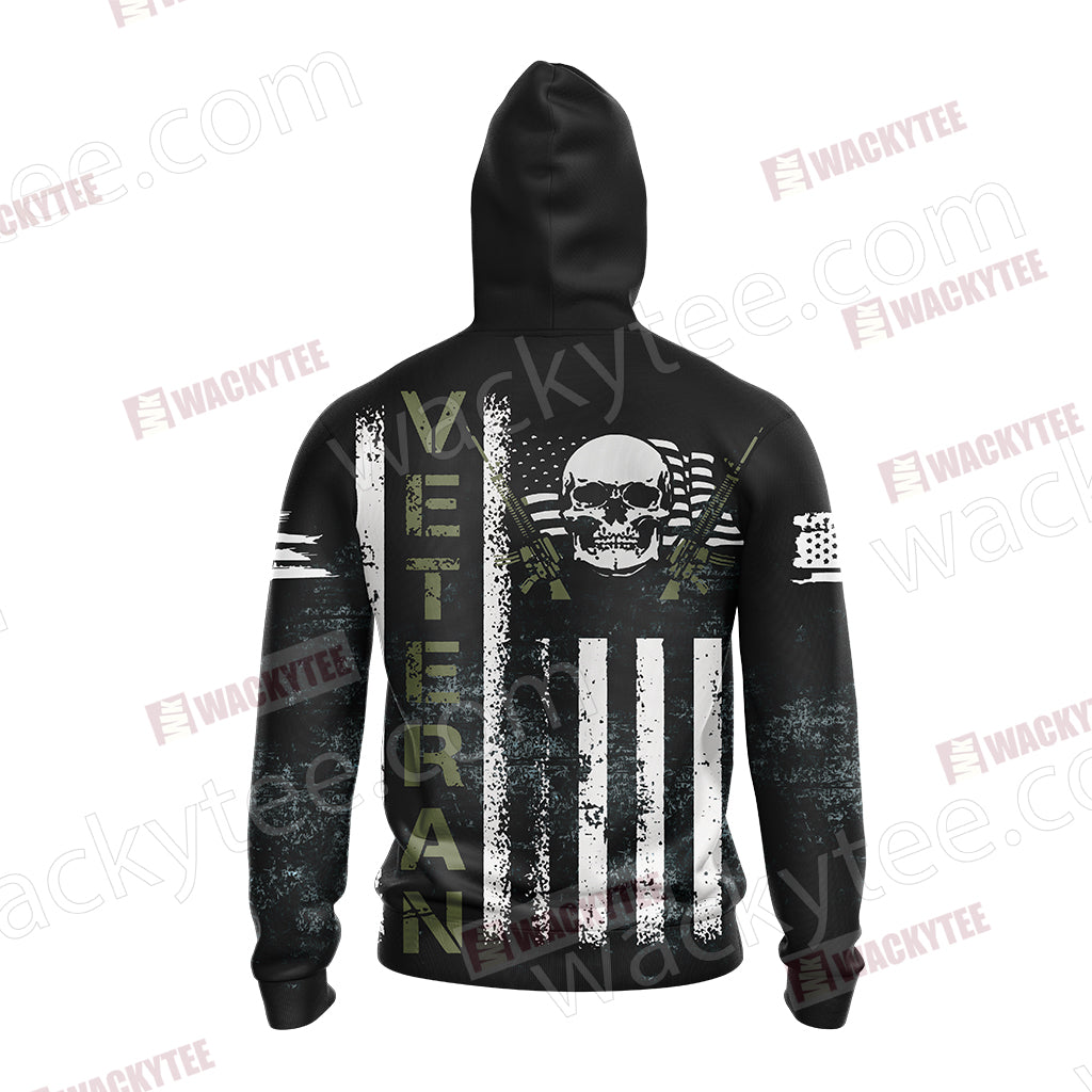 It Cannot Be Inherited Not Can It Ever Be Purchased I Have Earned It Forever The Title USA Veteran 3D Hoodie
