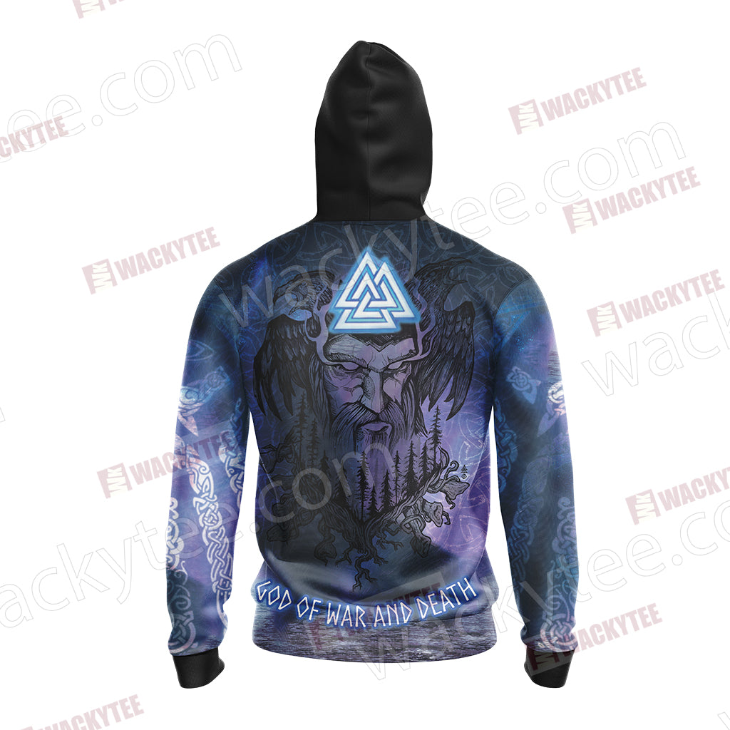 Odin - God Of War And Death Unisex 3D Hoodie