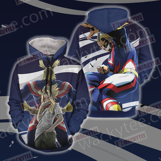 My Hero Academia All Might 3D Hoodie