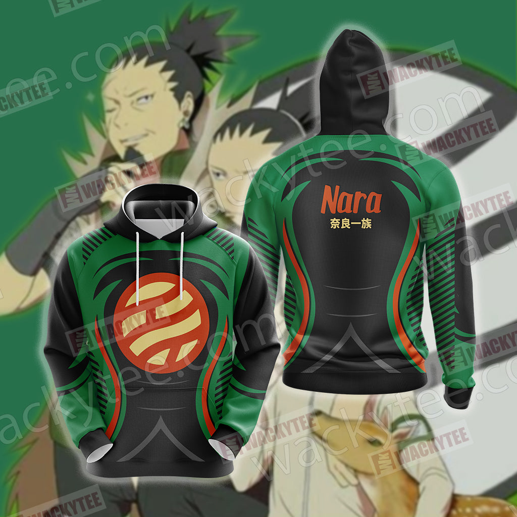 Naruto - Nara Clan Unisex 3D Hoodie
