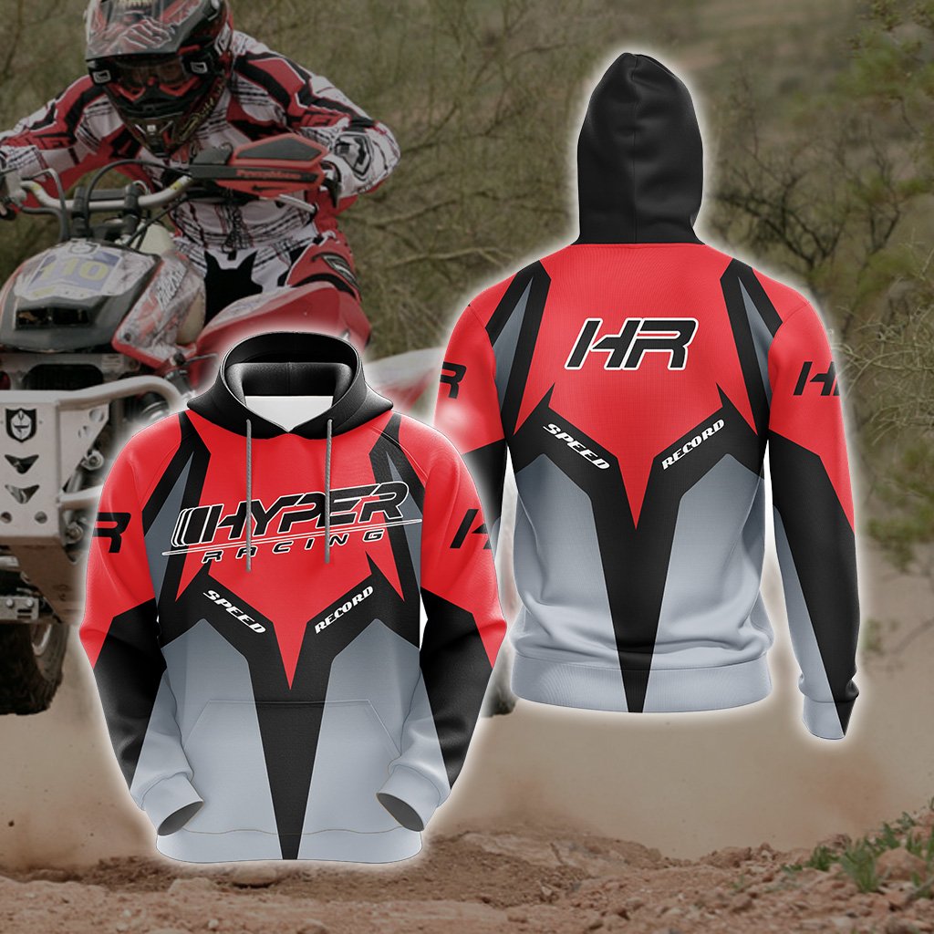 Hyper Racing Unisex 3D Hoodie