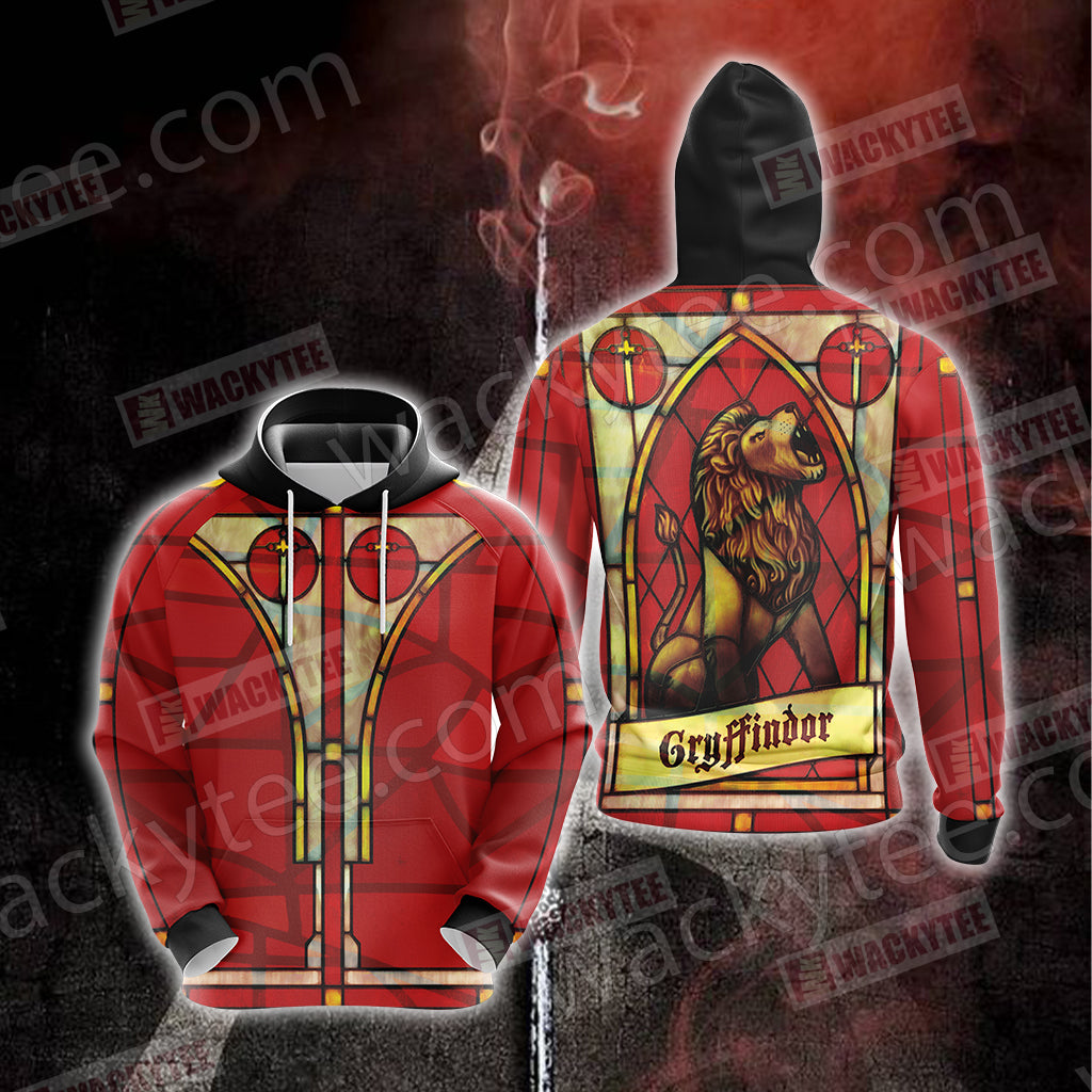 Harry Potter Hogwarts Gryffindor House New Collection Unisex 3D Hoodie