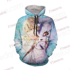 Digimon Matt And Gabumon Unisex 3D Hoodie