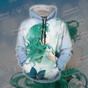 Sailor Moon Sailor Neptune Unisex 3D Hoodie