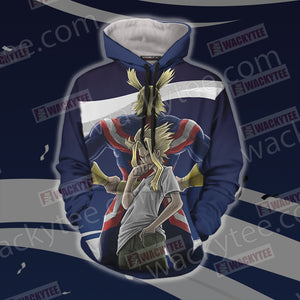 My Hero Academia All Might 3D Hoodie