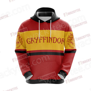 Harry Potter - Gryffindor House Wacky New Style Unisex 3D Hoodie
