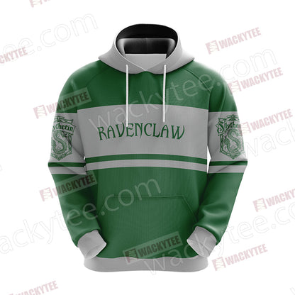 Harry Potter - Slytherin House Wacky New Style Unisex 3D Hoodie
