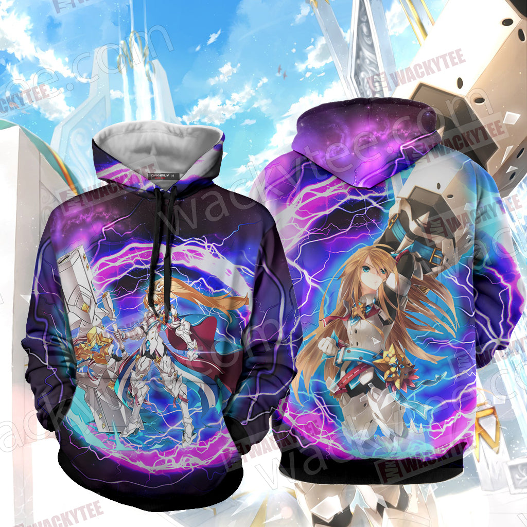 Elsword Chung Iron Paladin 3D Hoodie