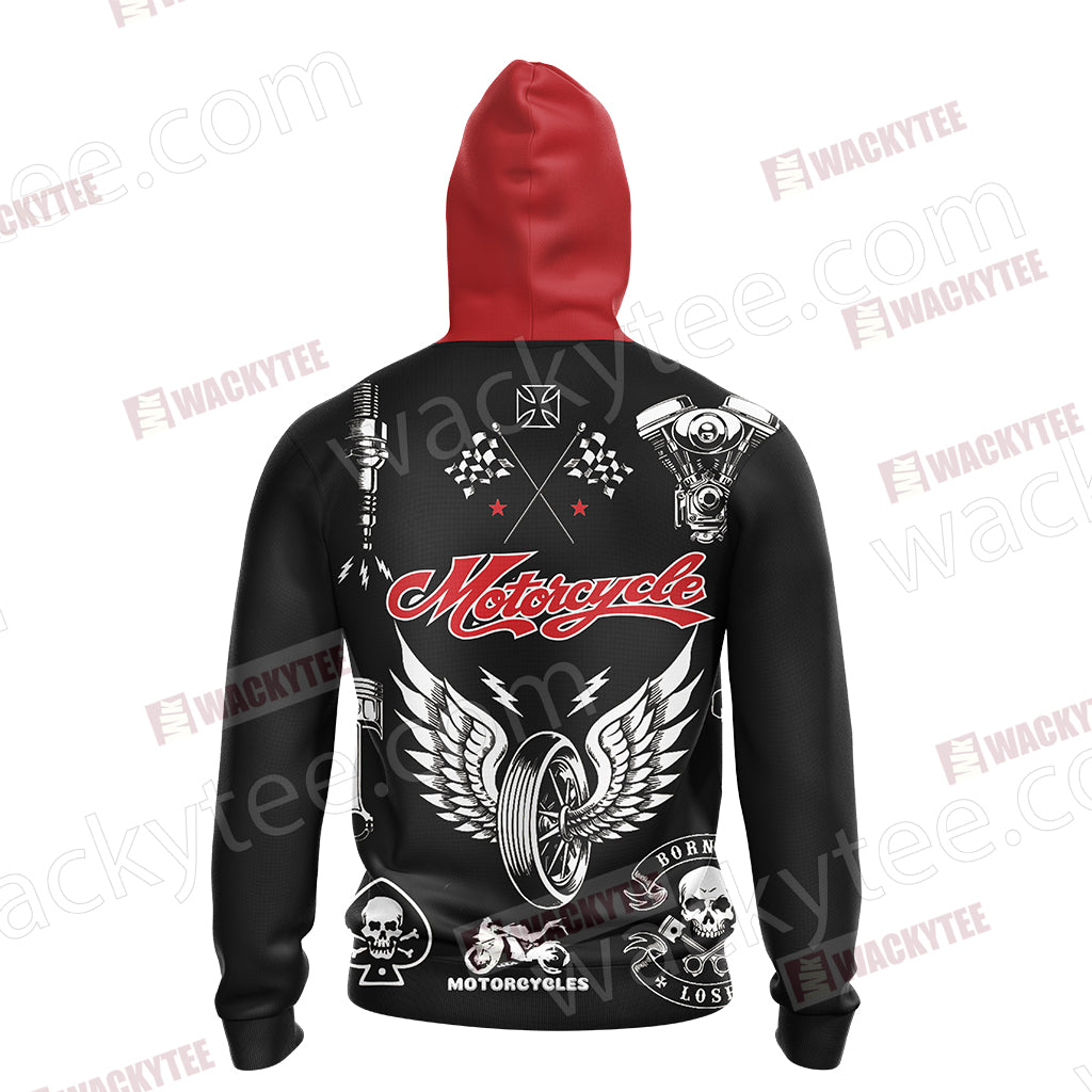Motorcycle 3D Hoodie