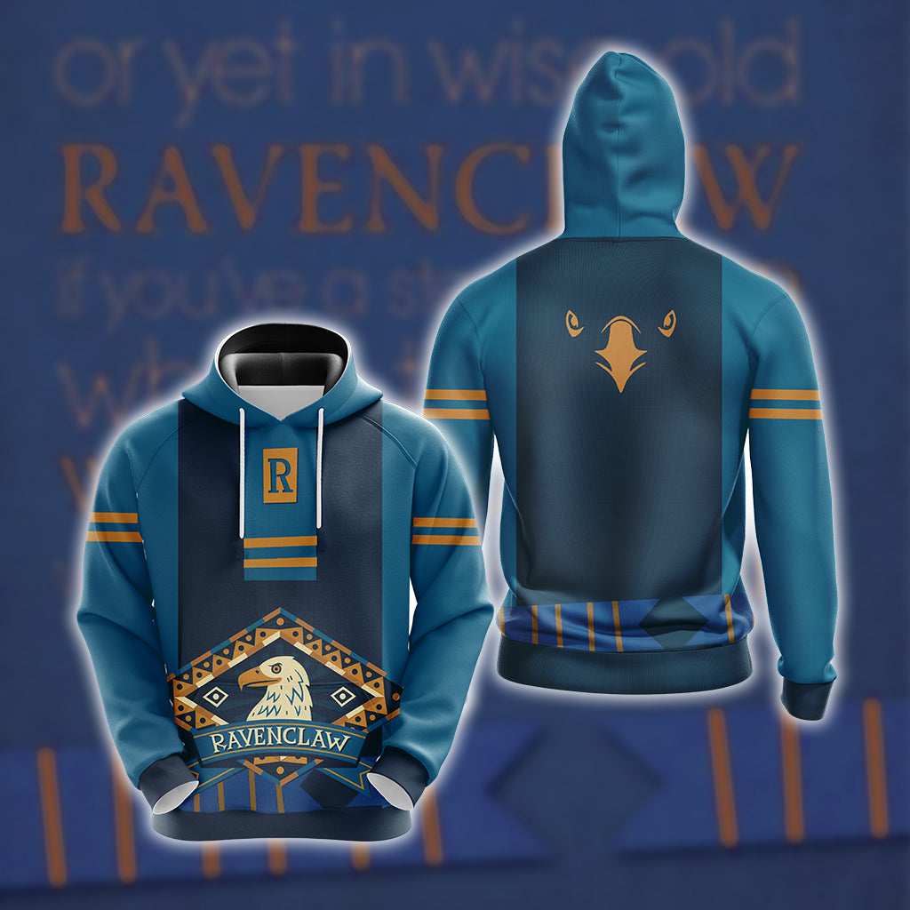 Harry Potter - Wise Like A Ravenclaw New Unisex 3D Hoodie