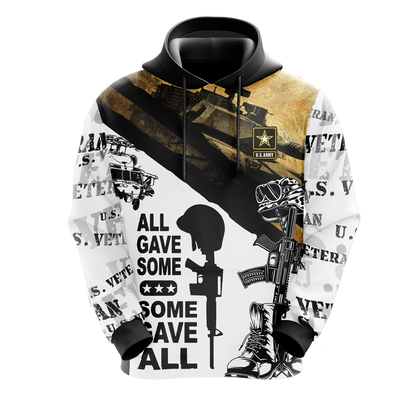 US Army Veteran T-shirt Zip Hoodie Hawaiian shirt