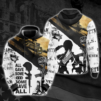 US Army Veteran T-shirt Zip Hoodie Hawaiian shirt Hoodie