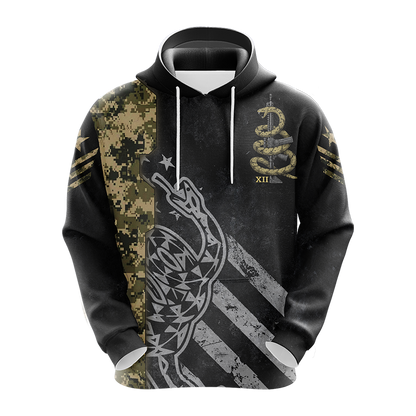 Molon Labe Come And Take Them Unisex 3D Pullover Hoodie