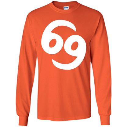 Cancer Zodiac T-shirt Orange