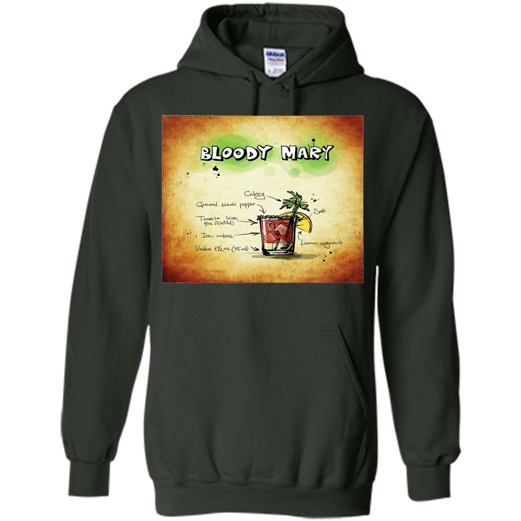 Bloody Mary Drink Recipe Alcohol Liquor Bartender T-shirt