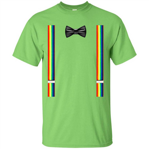 Suspenders And Bowtie Clown Costume T-shirt