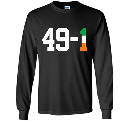 Ireland Boxing MMA 49-1 T-shirt Black