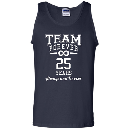 Team Forever 25 Years Always And Forever T-shirt Navy