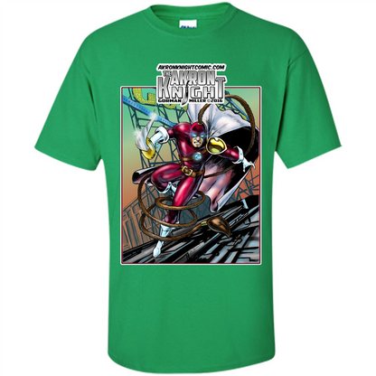 The Akron Knight Comic T-shirt Irish Green