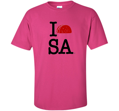 I Taco SA T-Shirt (San Antonio, TX) shirt Heliconia
