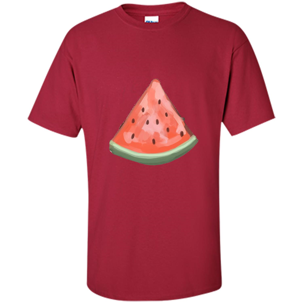 Summer T-shirtt Watermelon Slice Cardinal