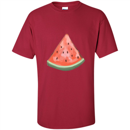 Summer T-shirtt Watermelon Slice Cardinal