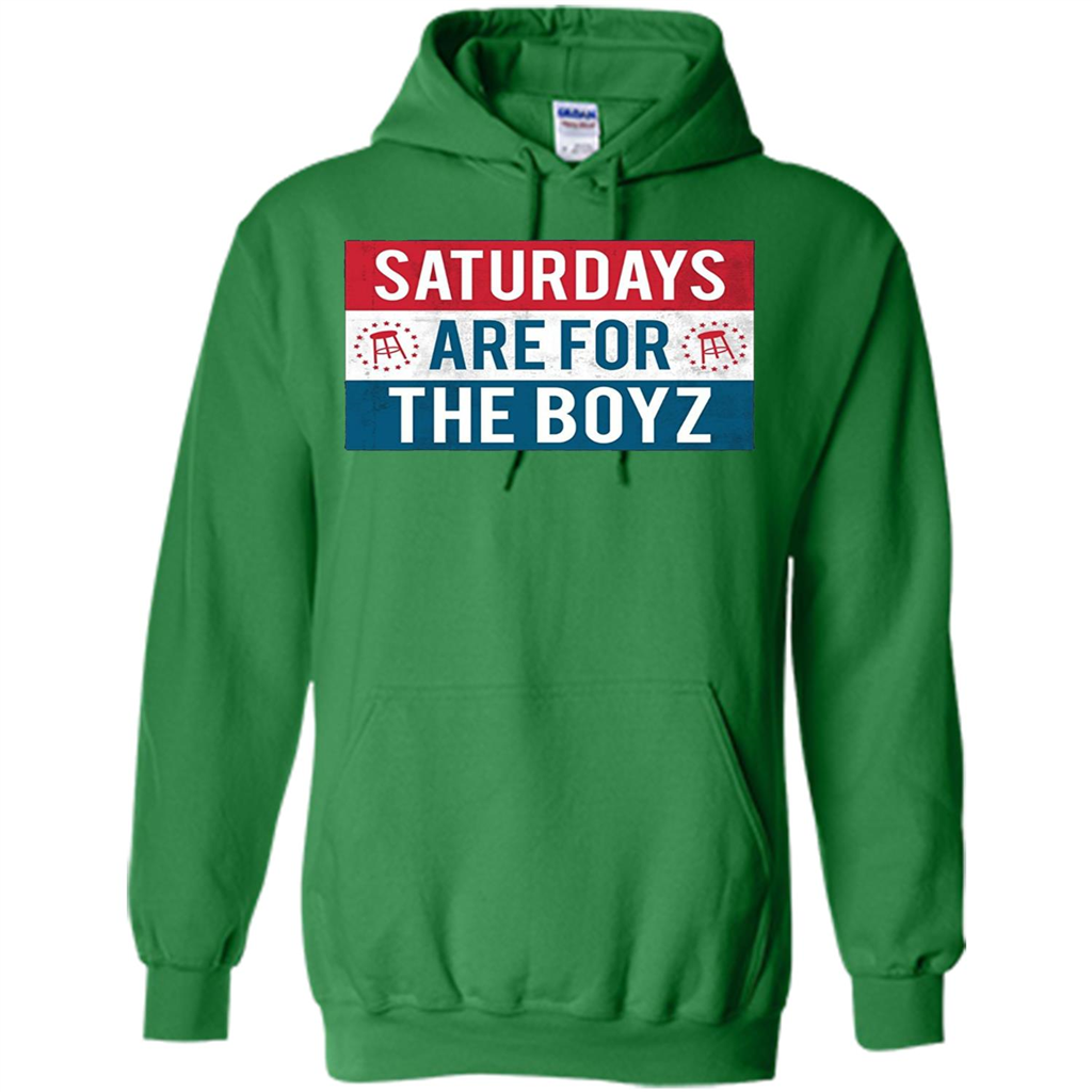 Saturdays Are For The Boyz T-shirt Irish Green