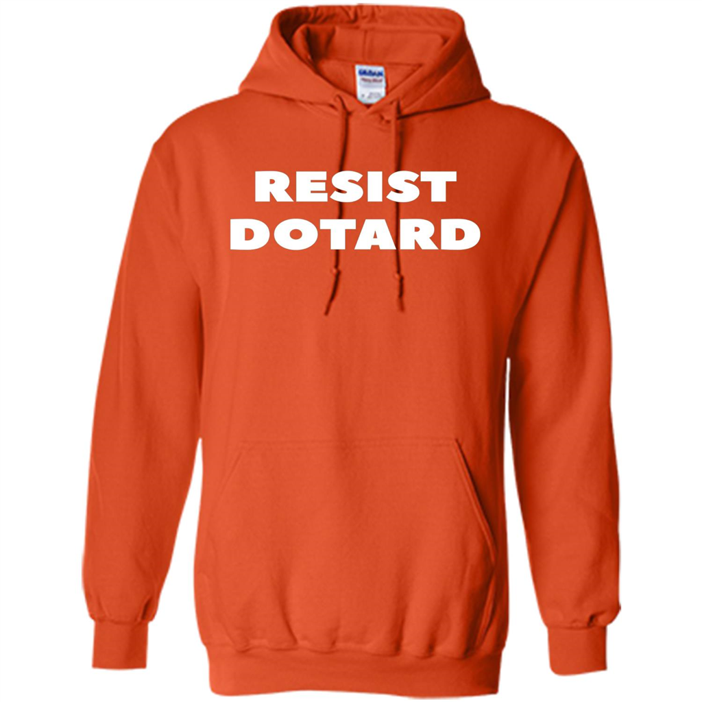 American President T-shirt Resist Dotard T-Shirt Orange