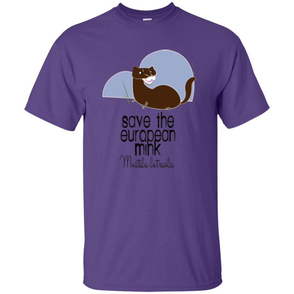 Save The European Mink T-shirt