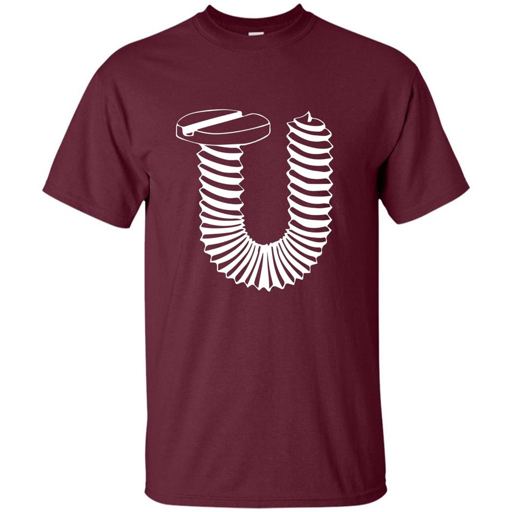 Funny Sarcastic Screw You T-shirt Maroon