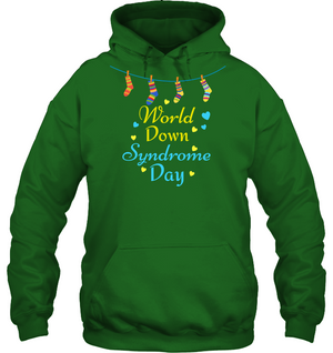 World Down Syndrome Day 21st March Gift  ShirtUnisex Heavyweight Pullover Hoodie