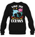 Save The Ocean Dolphin And Mermaid ShirtUnisex Fleece Pullover Sweatshirt