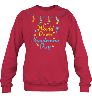 World Down Syndrome Day 21st March Gift  ShirtUnisex Fleece Pullover Sweatshirt
