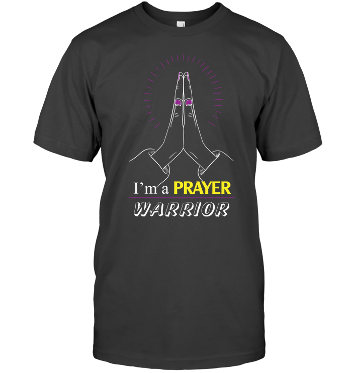 I Am A Prayer Warrior Shirt Unisex Short Sleeve Classic Tee Charcoal Heather