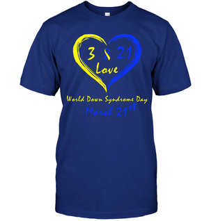 World Down Syndrome Day 21st March ShirtUnisex Short Sleeve Classic Tee