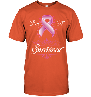 I Am A Survivor Breast Cancer Awareness ShirtUnisex Short Sleeve Classic Tee