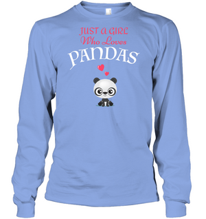 Just A Girl Who Love Pandas ShirtUnisex Long Sleeve Classic Tee