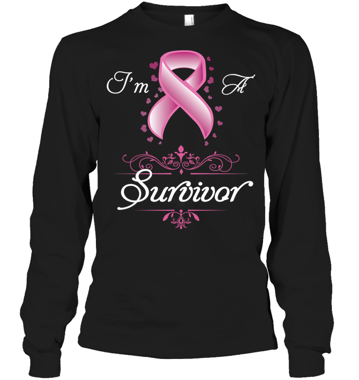 I Am A Survivor Breast Cancer Awareness ShirtUnisex Long Sleeve Classic Tee