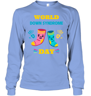 World Down Syndrome Day Hands And Stocks ShirtUnisex Long Sleeve Classic Tee